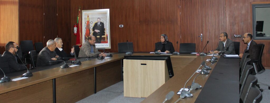 اجتماع مكتب مجلس العمالة يوم الخميس 05 مارس 2026 للإعداد للدورة الاستثناية لمجلس عمالة مراكش بتاريخ 01 أبريل 2026